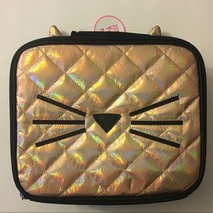 Justice cat lunch box